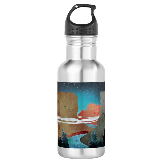 Botella De Agua Canyon Birds (Anverso)