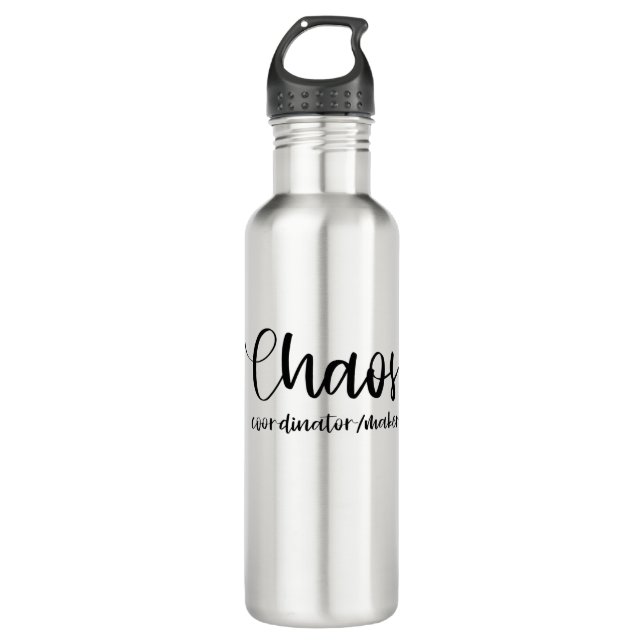 Botella De Agua caos (Anverso)