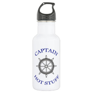 Botella De Agua "Capitán Caliente"