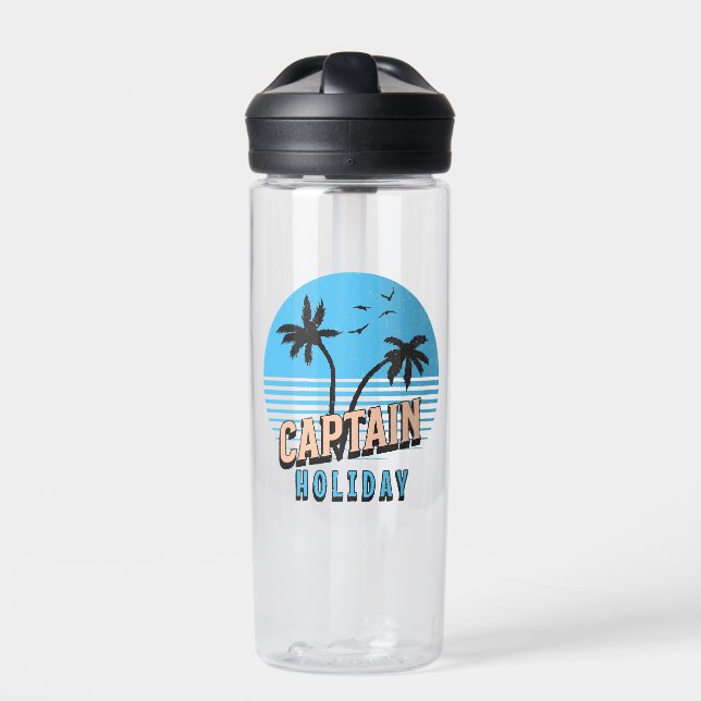 Botella De Agua Capitán Holiday (Delante)