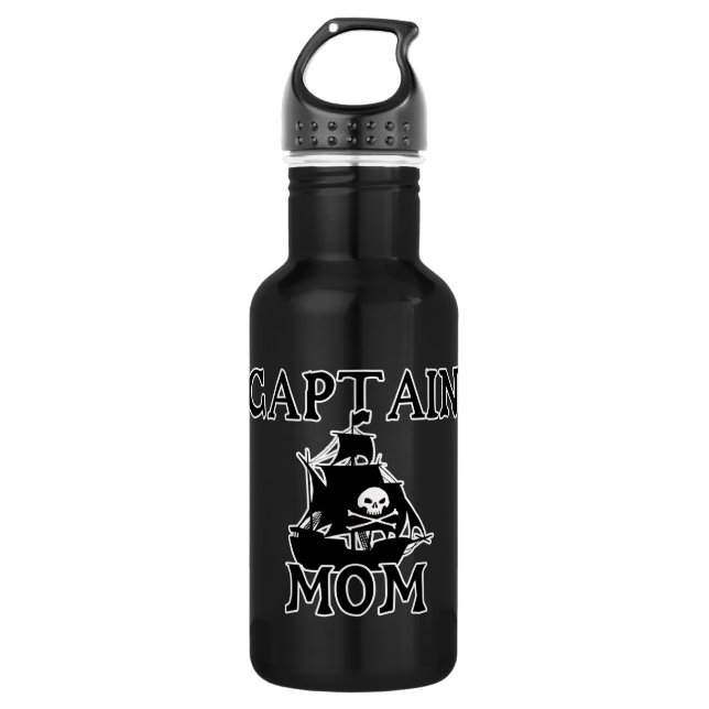 Botella De Agua Capitán Mamá (Anverso)