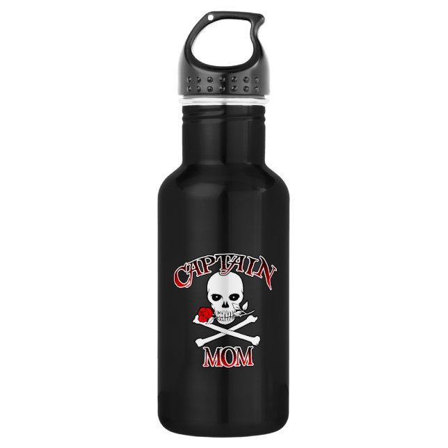 Botella De Agua Capitán Mamá (Anverso)