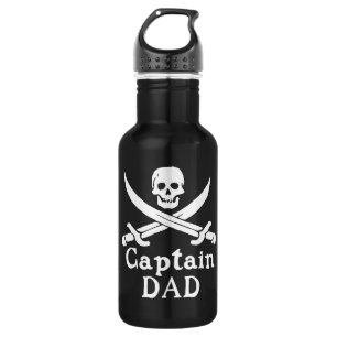 Botella De Agua Capitán Papá - Clásico