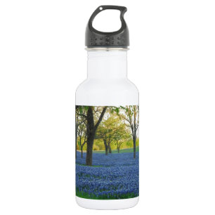 Botella De Agua Capos del azul de Tejas