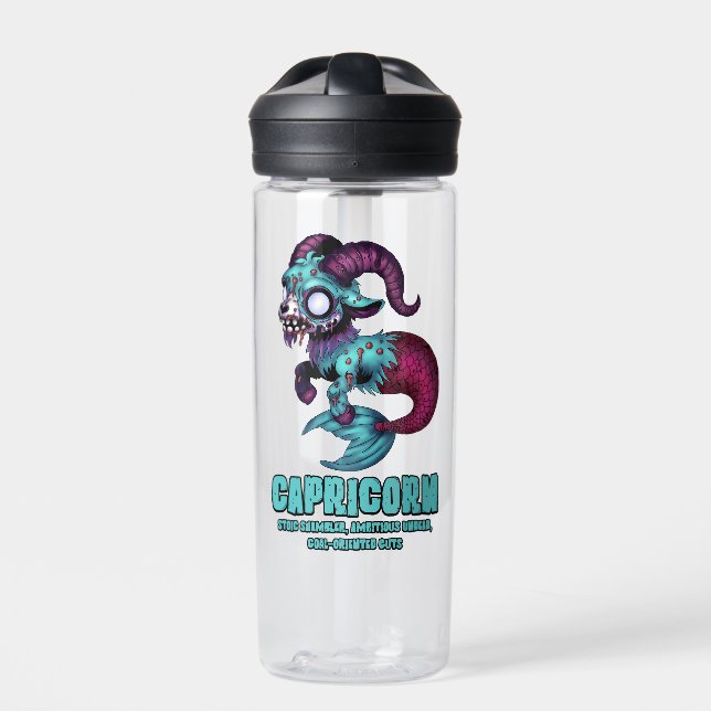 Botella De Agua Capricorn Zombie (Delante)