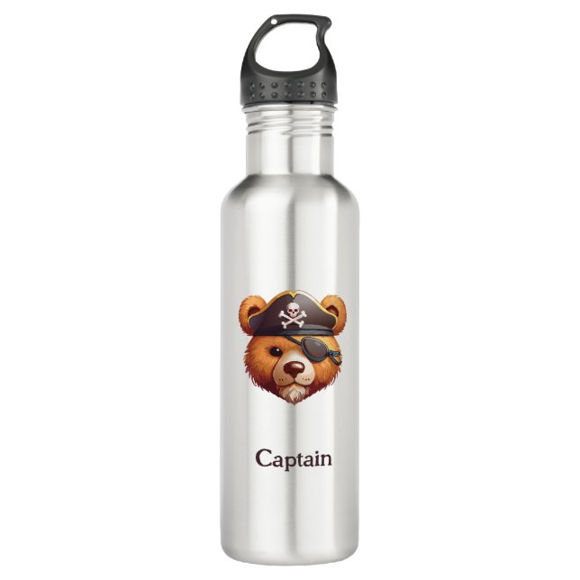Botella De Agua Captain Bear (Anverso)