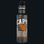 Botella De Agua Capy Birthday, Capybara Plush, Cappybara, Capybara<br><div class="desc">Capy Birthday,  Capybara Plush,  Cappybara,  Capybara</div>