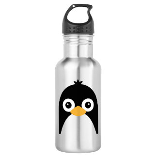 Botella De Agua Cara de pingüino