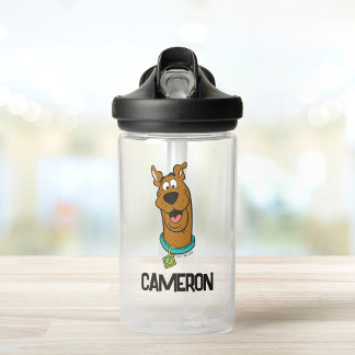 Botella De Agua Cara sonriente Scooby-Doo | Añadir su nombre