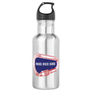 Botella De Agua Carabiner de escalada de la garganta del río Owens
