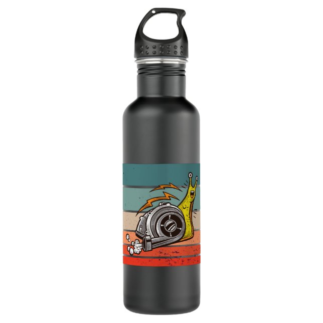 Botella De Agua Caracol turboso (Anverso)