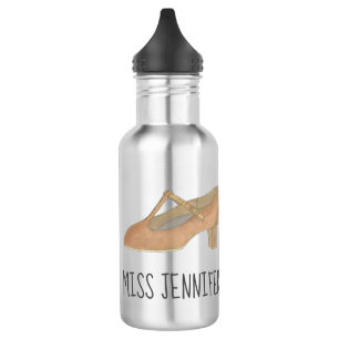 Botella De Agua Carácter Tan T-Strap coreógrafo de zapatos de bail