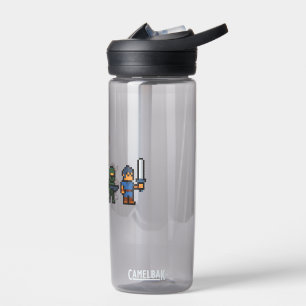 Botella De Agua Caracteres de juegos retro
