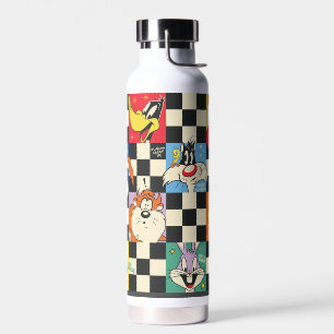 Botella De Agua Caracteres LOONEY TUNES™ en negro y blanco