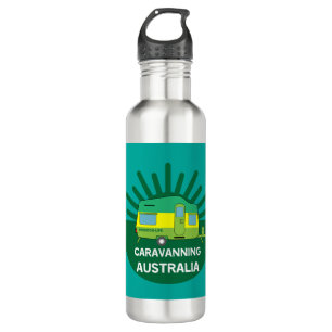 Botella De Agua Caravana australiana   Aussie Caravaner   Campo T