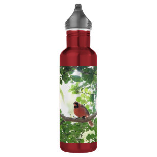Botella De Agua Cardenal en Crepe Myrtle, personalizado