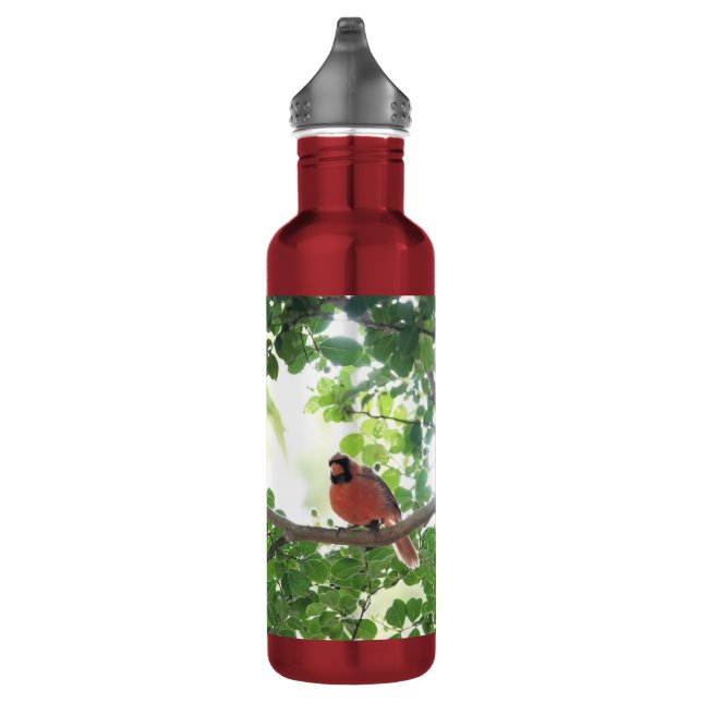 Botella De Agua Cardenal en Crepe Myrtle, personalizado (Derecha)