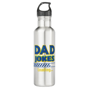 Botella De Agua Carga de Chistes de papá
