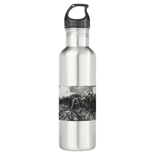Botella De Agua cargo ruso de George Wesley Bellows (Anverso)