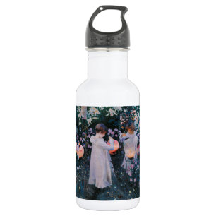 Botella De Agua Carnation Lily Lily Rosa John Singer Sargent Art