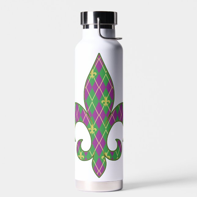Botella De Agua Carnaval Argyle (Izquierdo)