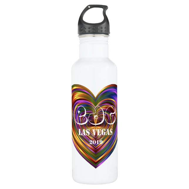 Botella De Agua Carnaval de margarita eléctrica - Las Vegas 2019 (Anverso)