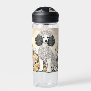 Botella De Agua Carne personalizada en flores caprichosas