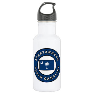 Botella De Agua Carolina del Sur de Spartanburg