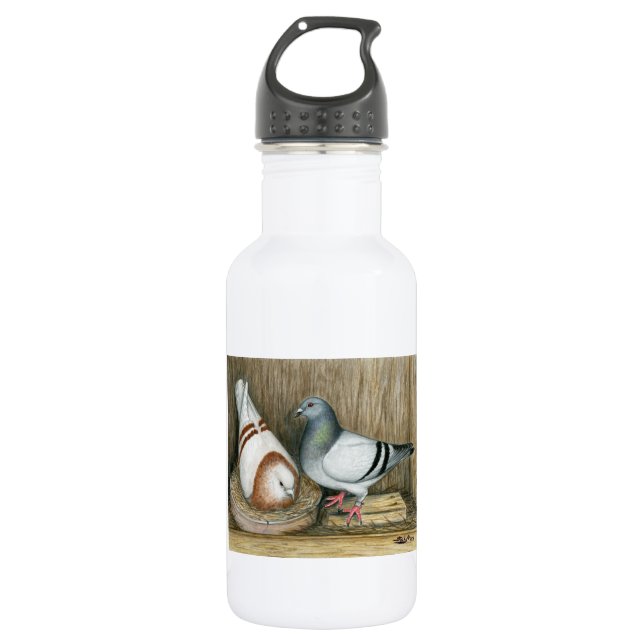 Botella De Agua Carreras Hogar Vida (Anverso)