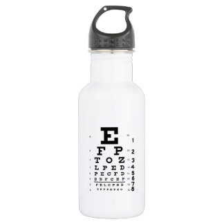 Botella De Agua Carta de ojo 16 onzas