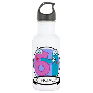 Botella De Agua Cartel oficial de cumpleaños 64