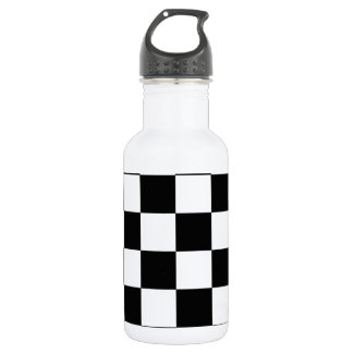 Botella De Agua Cartón de ajedrez