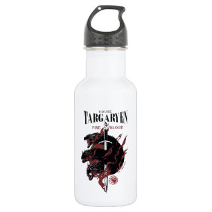 Botella De Agua Casa Targaryen - Fuego y Sangre
