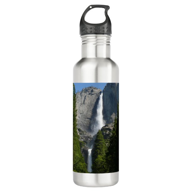 Botella De Agua Cascada Yosemite II del Parque Nacional Yosemite (Anverso)
