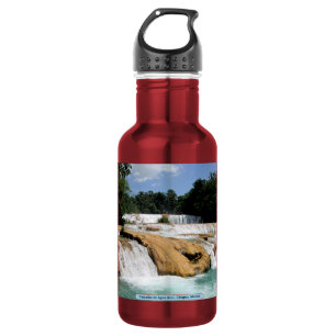 Botella De Agua Cascadas de Agua Azul, Chiapas, México