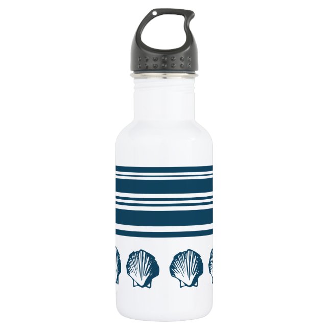 Botella De Agua Cascos y rayas (Anverso)