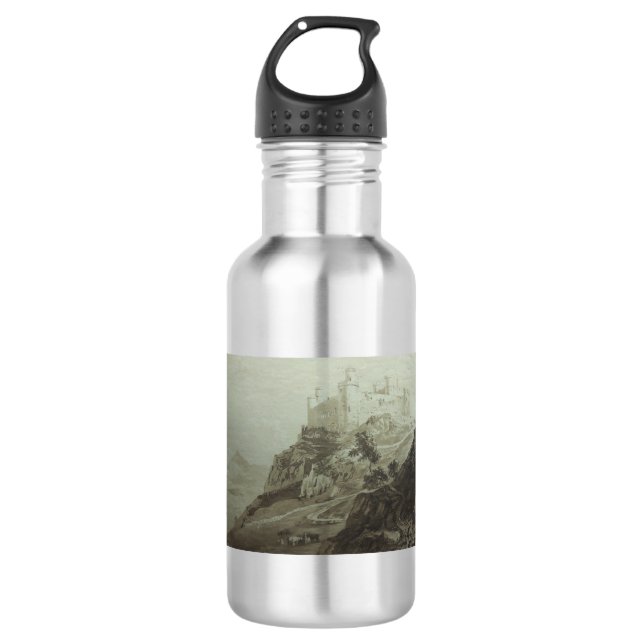 Botella De Agua Castillo Harlech - Paul Sandby - c1800 (Anverso)