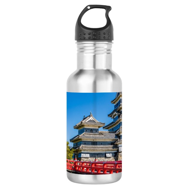 Botella De Agua castillo y puente de Matsumoto (Anverso)