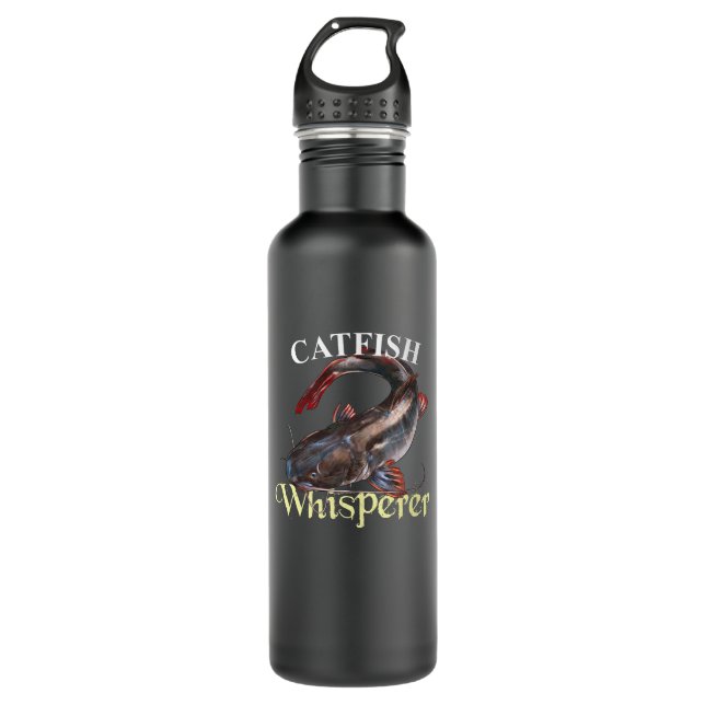 Botella De Agua Catfish Whisperer Dark (Anverso)