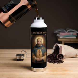 Botella De Agua católico San Ignacio de Loyola