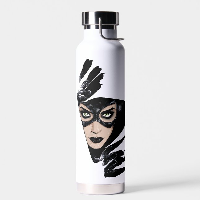 Botella De Agua Catwoman The Claws Are Out Cover Illustration (Izquierdo)