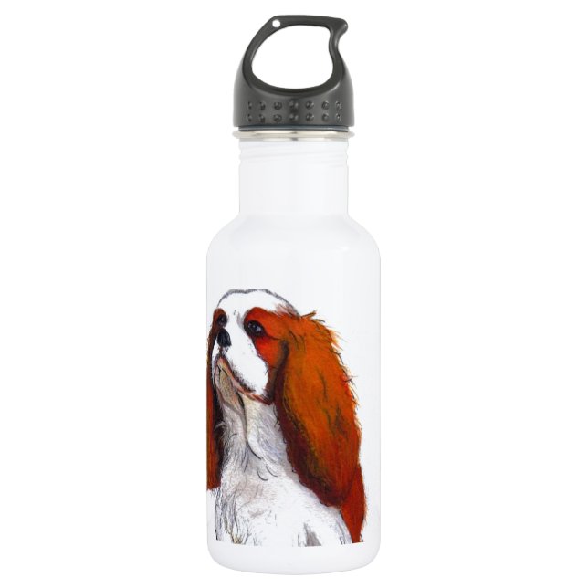 Botella De Agua Cavalier King Charles Spaniel CKC (Anverso)