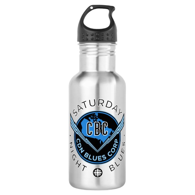 Botella De Agua CBC Saturday Night Blues (Anverso)