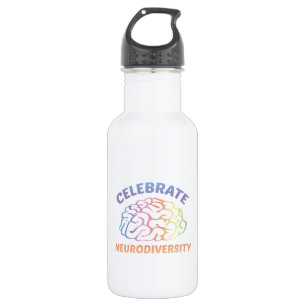 Botella De Agua Celebre Neurodiversity