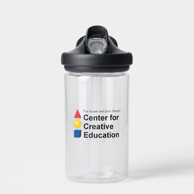 Botella De Agua Centro para la Educación Creativa (Delante)