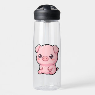 Botella De Agua Cerdito Bebé Adorable