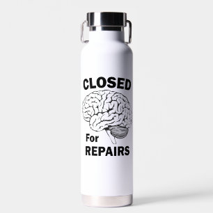 Botella De Agua Cerebro cerrado para reparaciones