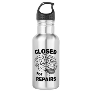 Botella De Agua Cerebro cerrado para reparaciones