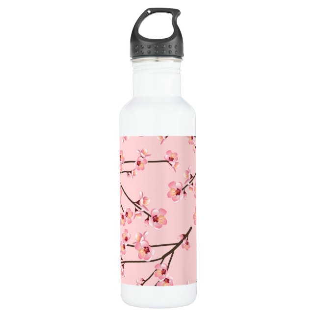 Botella De Agua Cerezo en flor (Anverso)
