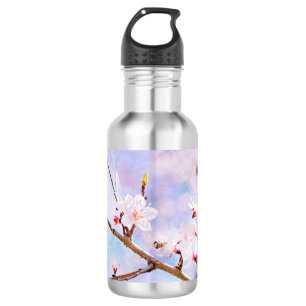 Botella De Agua Cerezo japonés - Sakura en flor